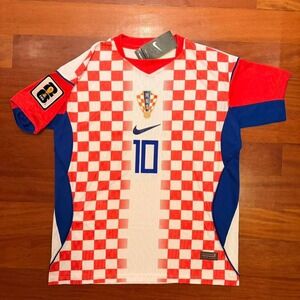 Croatia Home Jersey Modrić 10 Nike FIFA World Cup 2026 Size M NWT